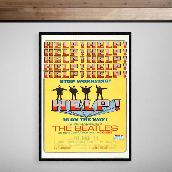 The Beatles • Help • 1965 • Giclée Print