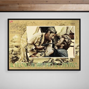 The Good, the Bad and the Ugly • 1966 • Italian Release • Giclée Print