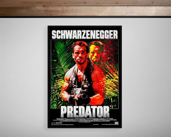 Buy Predator 1987 French Release Giclee Print Online in India Etsy