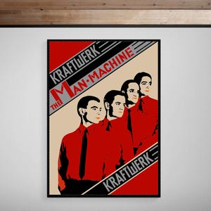 Kraftwerk • The Man Machine • Giclée Print