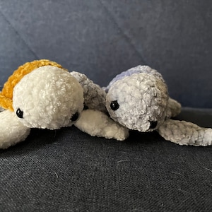 Crochet turtle | Handmade soft sea turtle plush