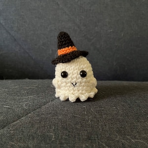 Crochet witch ghost | Handmade spooky Halloween ghost plush