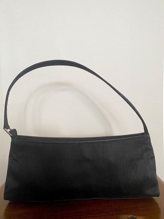 2000’s little black bag with subtle croc print - Gem