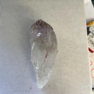 Amethyst Crystal Purple Polished Raw Point Natural Free Form Stunning Purple With Hematite Inclusions Healing Stone