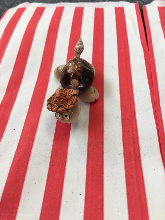 Lot De 4 Camées Coquillages Véritables - Occasion - Pour Création Bijoux Vintage Ou Collection