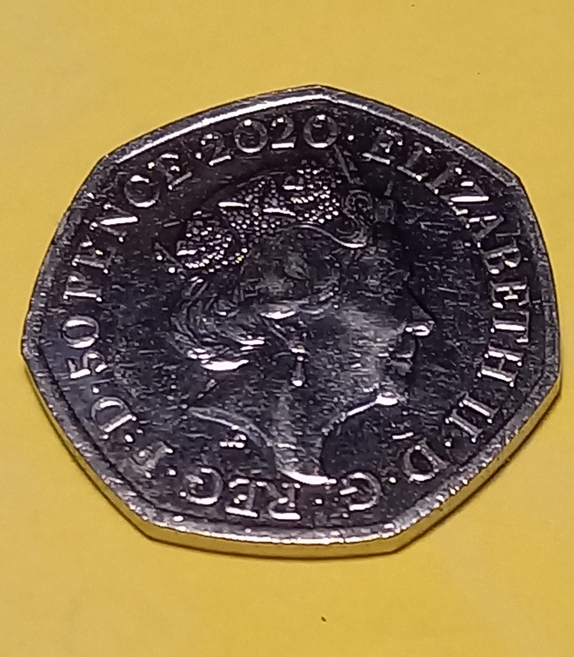 Rare Brexit 50p Coin. Excellent Condition. peace Prosperity and