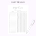 Monthly and Weekly Running Log Printable Template, Running Journal ...