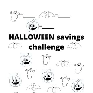 Halloween savings challenge