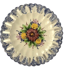 Large colorful Serving Platter from Portugal