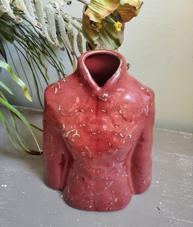 Asian Jacket Ceramic Vase Kimono Vintage Chinese Oriental Bud Etsy