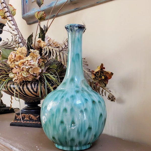 Turquoise Vase - Etsy