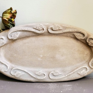 Stone Serving Platter Cheese Tray Housewarming Gift Wedding Kitchen Decor Mother&#39;s Day Dish Decorative Home Vanity Fruit Meat for Wife Her