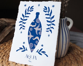 L’amphore bleue