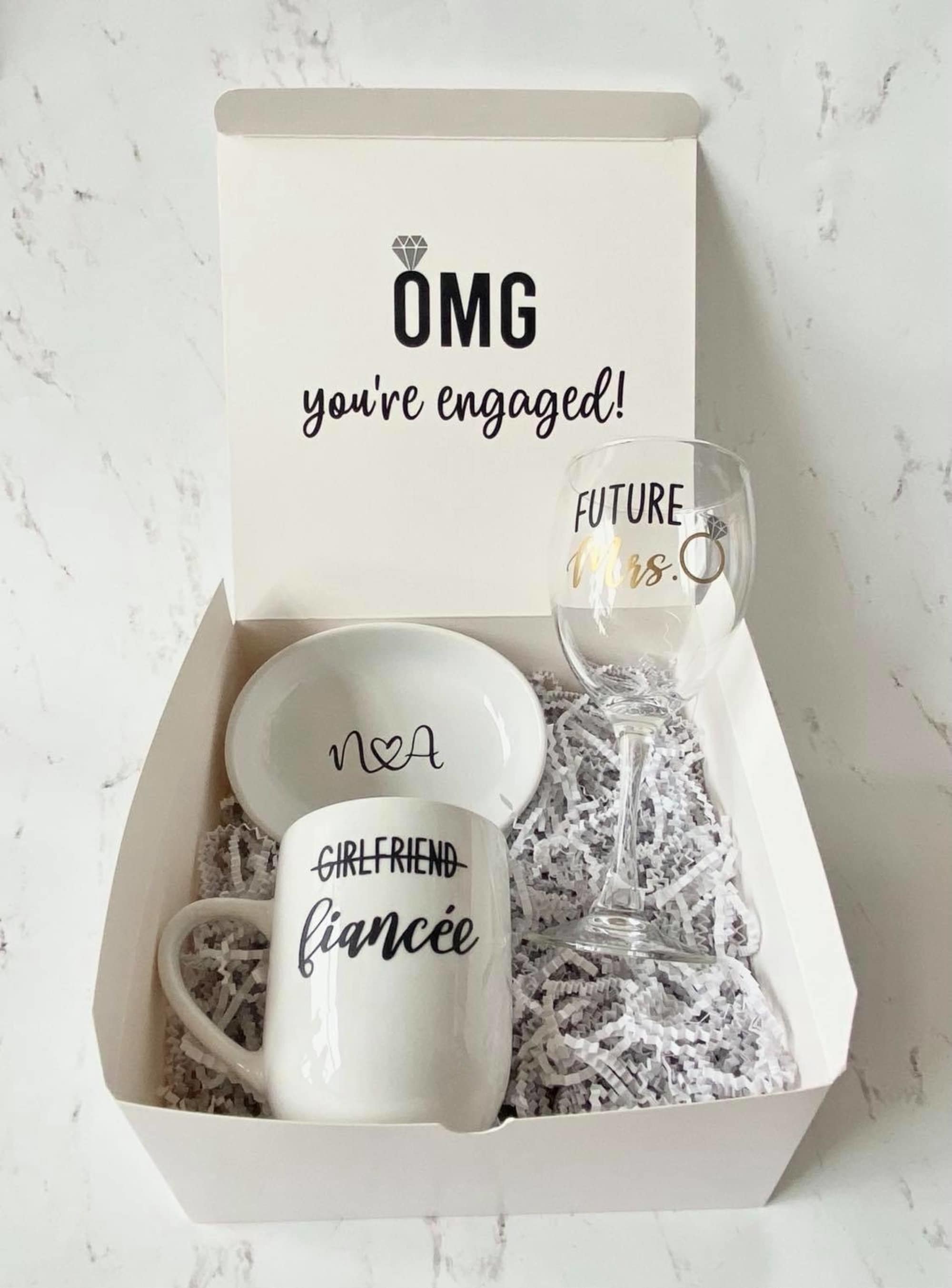 Build Your Own Engagement Gift Box Engagement Gift Set Bride to Be Gift