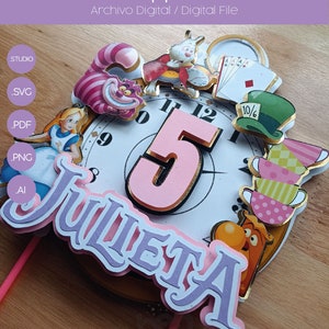 Cake Topper Alicia