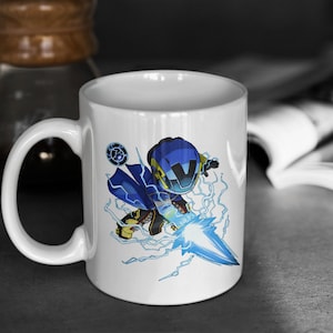 Schicksal 2 | Niedliche Chibi Chaos Reach | 11 Unzen Weiße Glossy Tasse | Perfektes Geschenk für Gamer und Destiny Fans