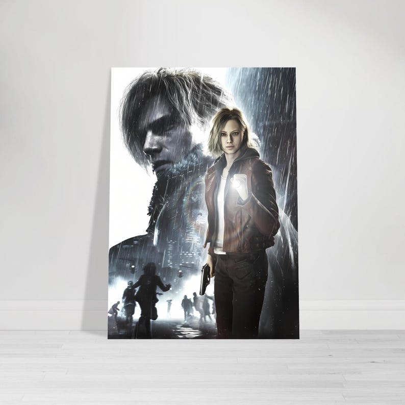 Resident Evil Requiem | Shadow of Raccoon City Poster | Premium Matte ...