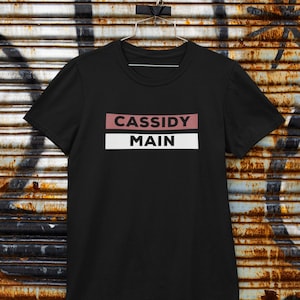 Overwatch 2 | Cassidy Main T-Shirt | Gaming T-Shirt | Black Unisex T-Shirt | Perfect Gift for Gamers and Overwatch Fans