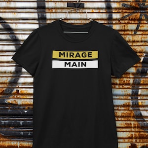 Apex Legends | Mirage Main T-Shirt | Gaming T-Shirt | Black Unisex T-Shirt | Perfect Gift for Gamers and Apex Legends Fans