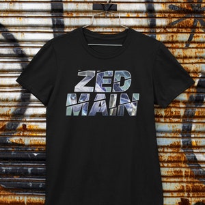 League of Legends | Zed Main T-Shirt | Gaming T-Shirt | Black Unisex T-Shirt | Perfect Gift for Gamers and League Fans