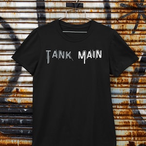 Overwatch 2 | Tank Main T-Shirt | Gaming T-Shirt | Black Unisex T-Shirt | Perfect Gift for Gamers and Overwatch Fans