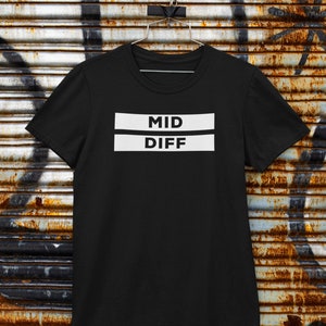 League of Legends / Camiseta Mid Diff / Camiseta de juego / Camiseta unisex negra / Regalo perfecto para jugadores y fanáticos de League of Legends