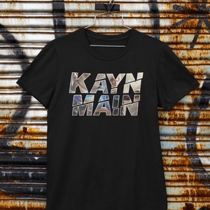 League of Legends | Kayn Main T-Shirt | Gaming T-Shirt | Black Unisex T-Shirt | Perfect Gift for Gamers and League Fans