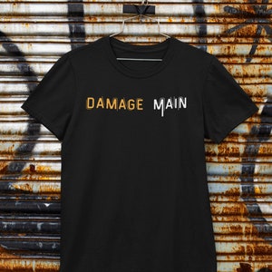 Overwatch 2 | Damage Main T-Shirt | Gaming T-Shirt | Black Unisex T-Shirt | Perfect Gift for Gamers and Overwatch Fans