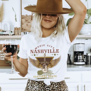 Nashville Music City T-Shirt: Country Concert Tee