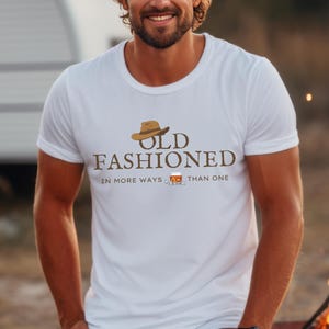 Old Fashioned Bourbon T-Shirt: Whiskey Lover Gift