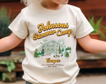 Custom Summer Camp Shirt: Family Camping Tee