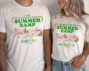 Custom Camp Counselor T-Shirt: Vintage Summer Camp Shirts