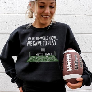 Game Day Sweatshirt, Football Sweatshirt Mom Football Shirt Dad Football Shirt Girlfriend Football Graphic Tee Retro Football Champs Senior