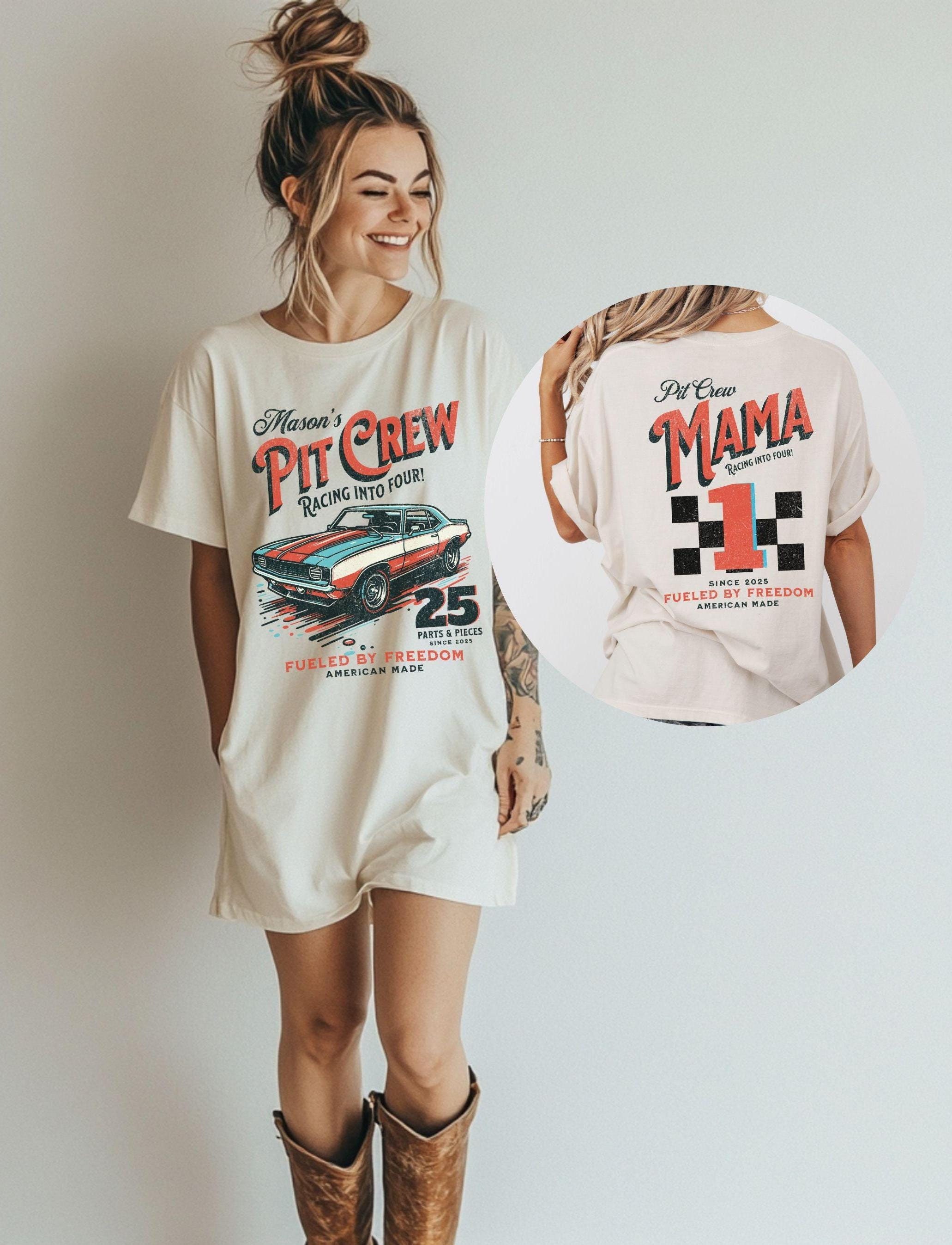 Race Car Birthday Family Matching Shirts, Two Fast Birthday Tshirts, Fast One Birthday, Pit Crew Mama Dada Sweatshirt, 2 Fast Boy Birthday