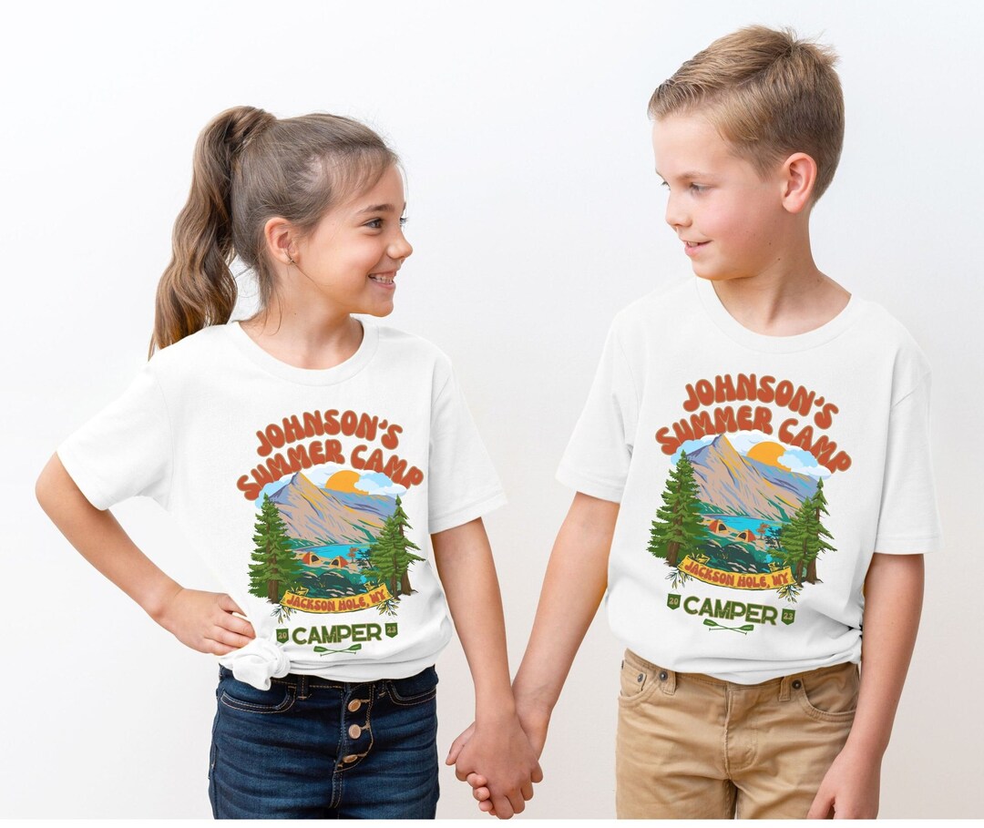 Custom Summer Camping Family Shirts Camp Counselor Shirt Etsy