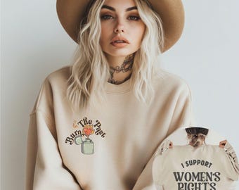I Support Womens Rights And Wrongs Tee, Feminist girl power rebel tee, vintage inspired graphic tee Empowered Women Shirt Women empowerment