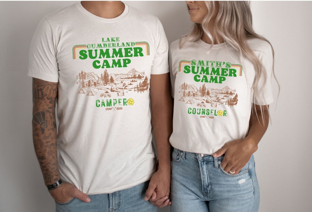 Custom Camp Counselor Shirt, Personalized Camp Counselor Shirt Camping