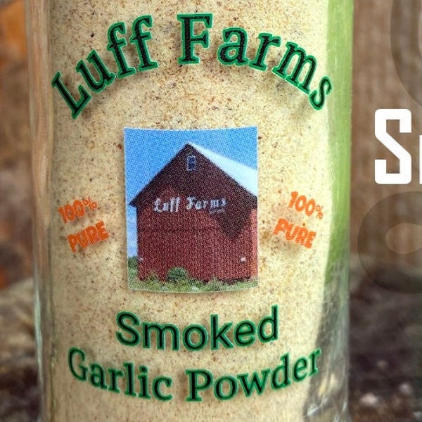 Smoked Garlic Powder, garlic, powder, fresh, spices, smoked, homemade, garlic powder