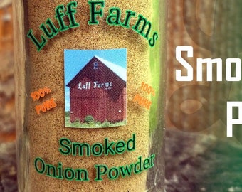 Smoked, Onion, Powder, Spices, Fresh, Homemade