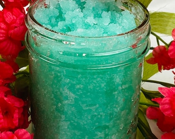 Eucalyptus Sugar Scrubs, Whipped ,Body Scrubs, Foaming,Gift Ideas,Exfoliating,Handmade sugar scrubs,Moisture