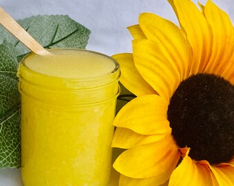 lemon  Sugar Scrubs, Whipped Sugar Scrubs ,Body Scrubs, Gift Ideas, Exfoliating,Handmade sugar scrubs,Moisture