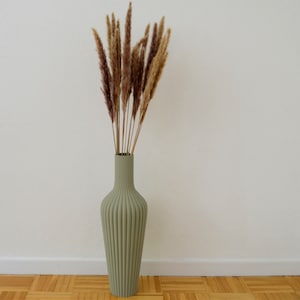 Vase &quot;Ruth&quot; - decorative vase - floor vase - dried flowers - 3D printed vase - dried flower decoration