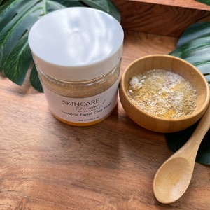 Turmeric Facial Clay Mask  | Clay masks for woman | Organic skincare | Oily Skin | Women | Men