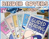Space Teacher Binder Covers: Editable Classroom Decor (Digital Download)