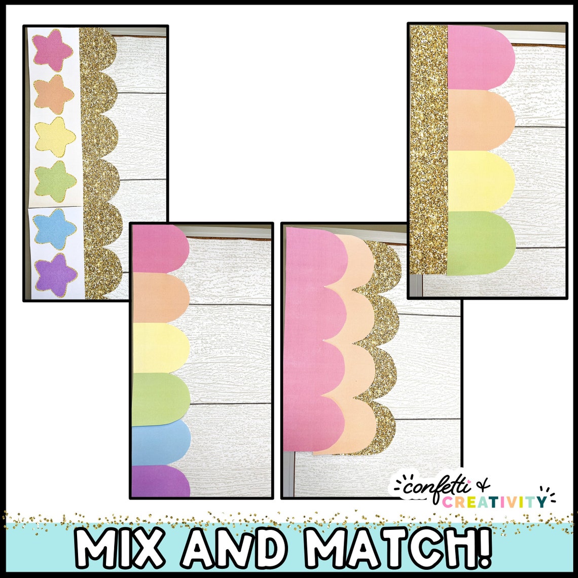 PRINTABLE Back to School Bulletin Board Borders Bulletin - Etsy