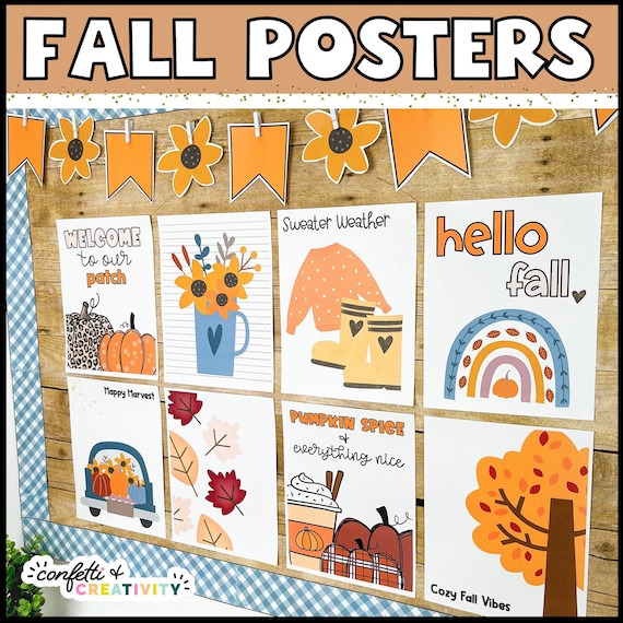 Fall classroom decor deals