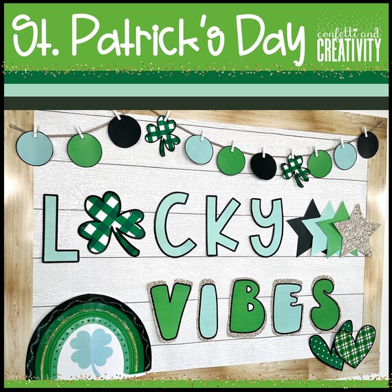 st patricks day bulletin board phrases
