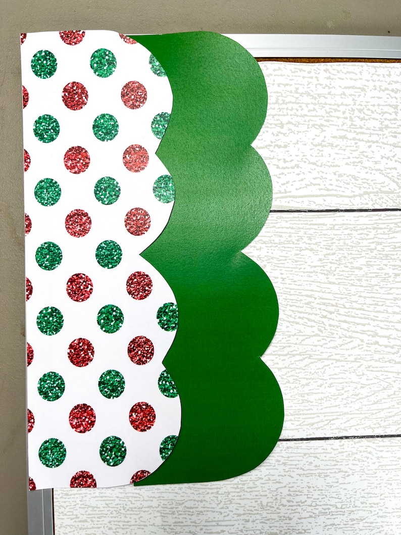 Printable Christmas Bulletin Board Borders Christmas Etsy
