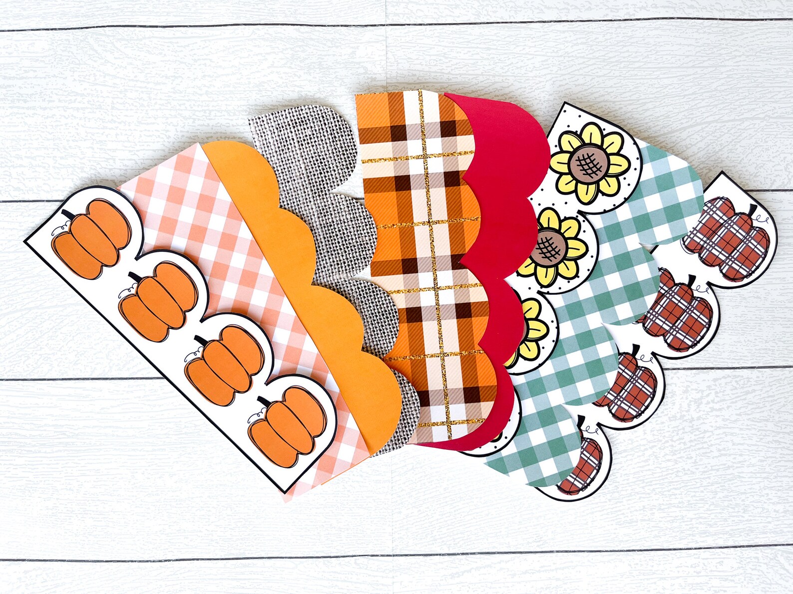 PRINTABLE Fall Bulletin Board Borders Fall Bulletin Board Etsy