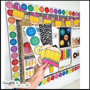 Back to School Bulletin Board Posters: Classroom Decor (digital ...